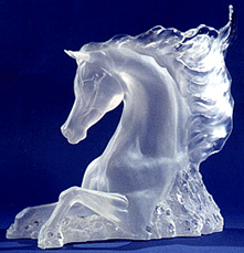 Acrylic Horse Sculpture