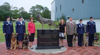 K-9 Memorial Sculpture