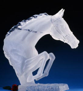 Acrylic Sculpture of Horse