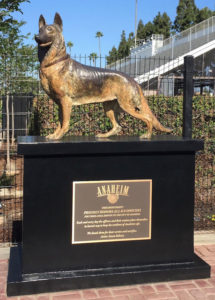 Service Dog Memorial Sculpture