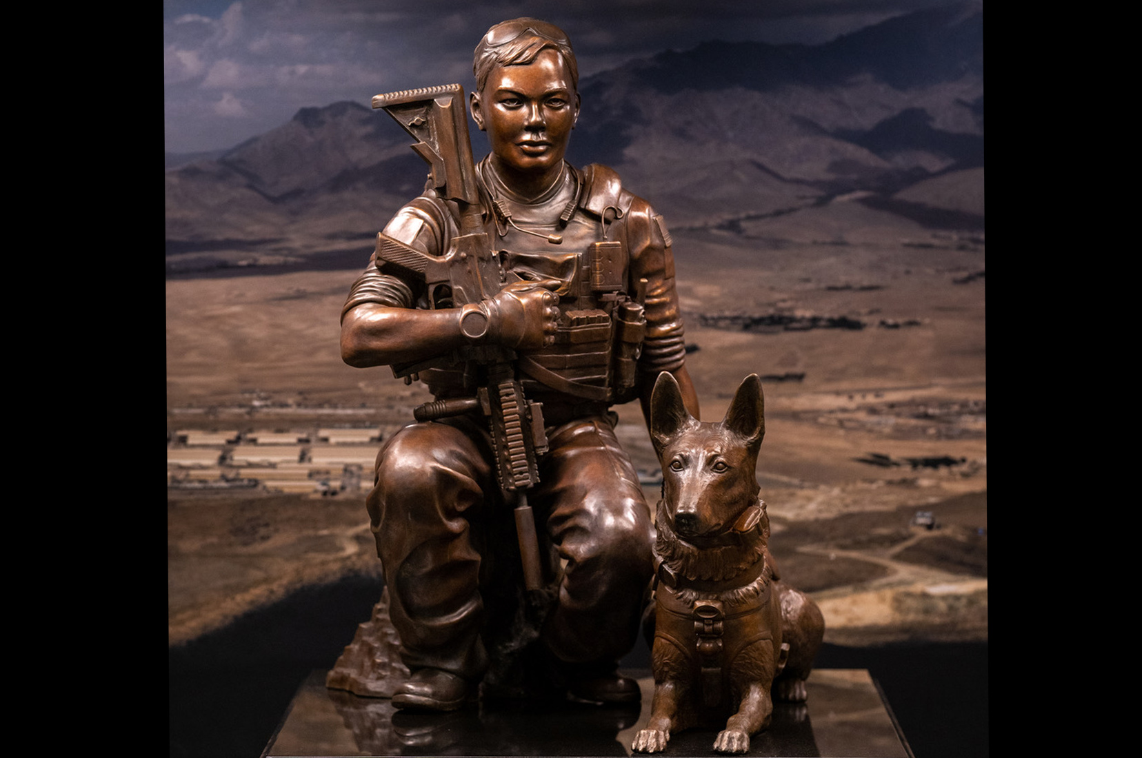 Bronze War Dog Memorial